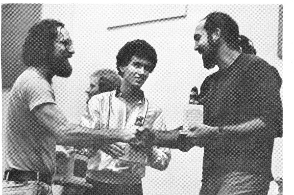 Winners were (l-r) Larry Vaksman, Benji Hill, and John Mallery.