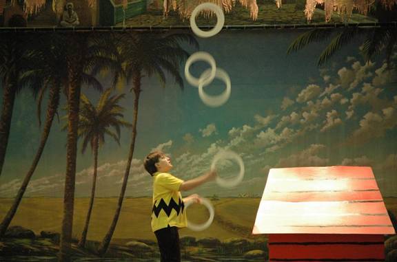 Tony Pezzo juggling many rings