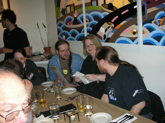 Andy and Becky Ford, Alan Tidwell