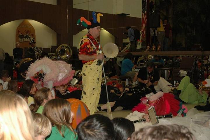Bruce Plott leads the band.
